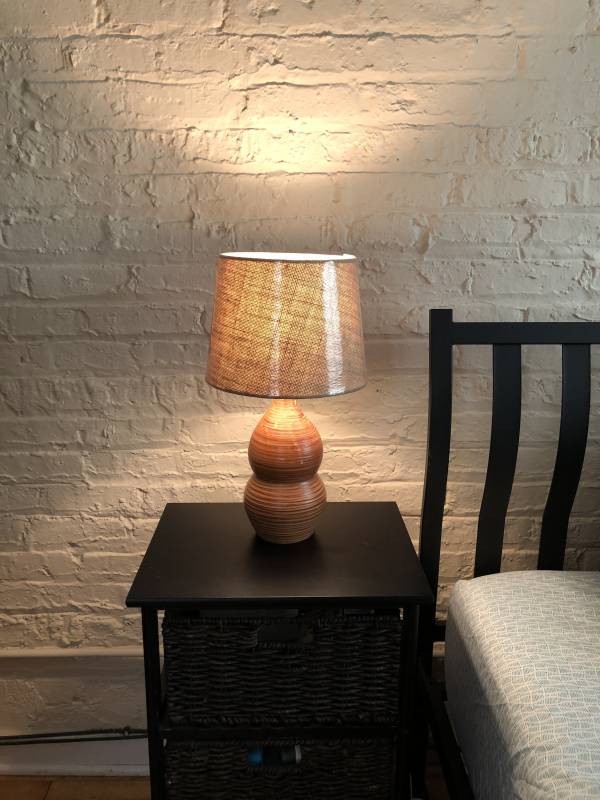 Rustic Handcrafted Lamp